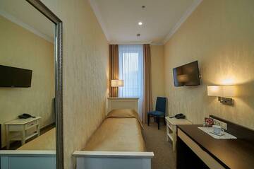 Фото номера Номер стандарт с 1 односпальной кроватью Гостиница Art Hotel 4 г. Пермь 3