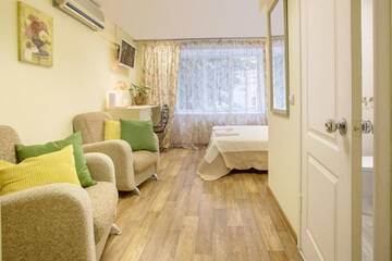 Фото номера Улучшенный 2хместный номер с двумя кроватями Мини-отель  Albergo г. Пермь 2