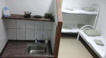 Фото номера Односпальная кровать в общем номере Гостиница Hostel Meridian г. Пермь 7