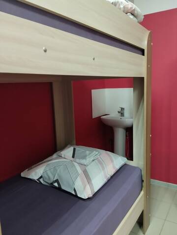 Фото номера Бюджетный двухместный номер с 1 кроватью Гостиница Camin Hostel г. Пермь 3