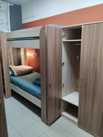 Фото номера Кровать в общем номере для женщин с 4 кроватями Гостиница Camin Hostel г. Пермь 3