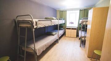Фото номера Кровать в общем 6-местном номере Гостиница Hostel Neftyanik г. Пермь 2