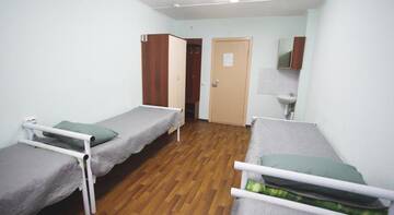 Фото номера Кровать в общем четырехместном номере Гостиница Hostel Neftyanik г. Пермь 6