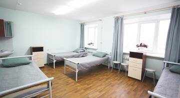 Фото номера Кровать в общем четырехместном номере Гостиница Hostel Neftyanik г. Пермь 8