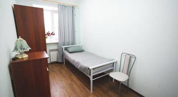 Фото номера Одноместный номер с общим душем и туалетом Гостиница Hostel Neftyanik г. Пермь 2
