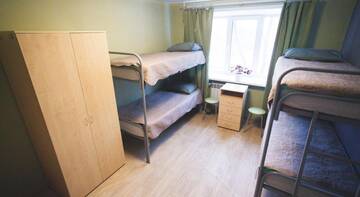 Фото номера Кровать в общем четырехместном номере Гостиница Hostel Neftyanik г. Пермь 9