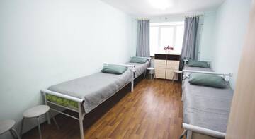 Фото номера Кровать в общем четырехместном номере Гостиница Hostel Neftyanik г. Пермь 4