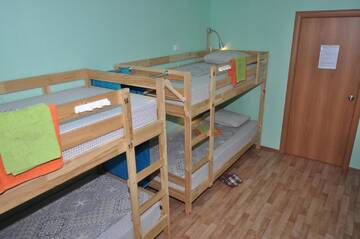 Фото номера Спальное место на двухъярусной кровати в общем номере для женщин Хостел Кашемир г. Пермь 2